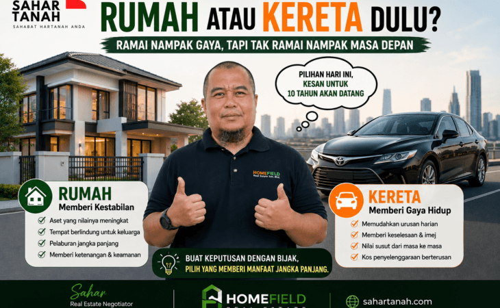 beli rumah atau kereta dulu