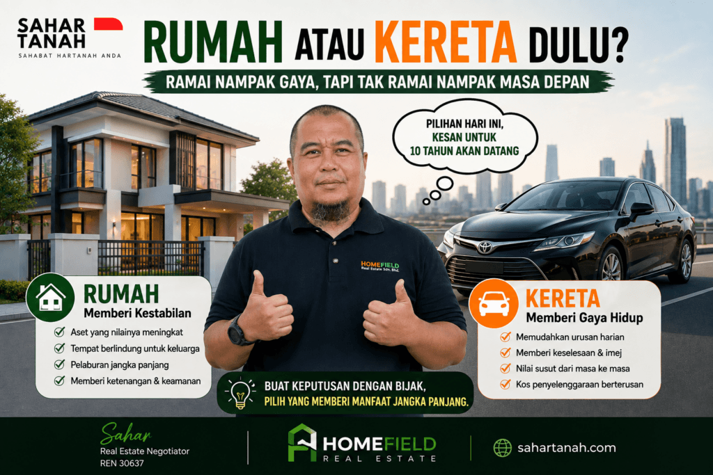 beli rumah atau kereta dulu
