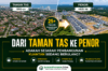 Infografik perbandingan pembangunan Taman Tas dan Penor di Kuantan berdasarkan trend perkembangan kawasan kediaman.